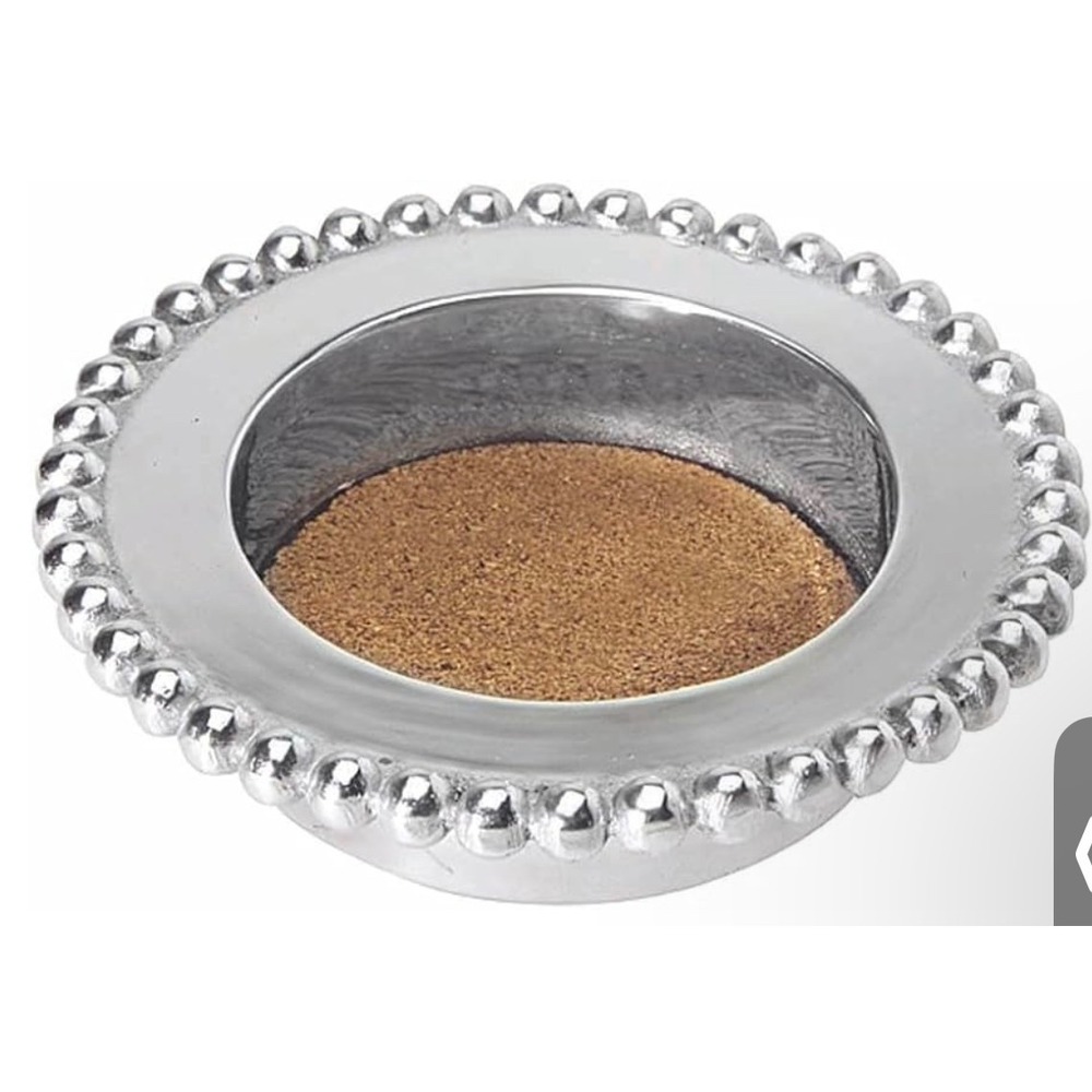Mariposa String of Pearls Wine Cozy Recycled Aluminum Wine Coaster 2307 New